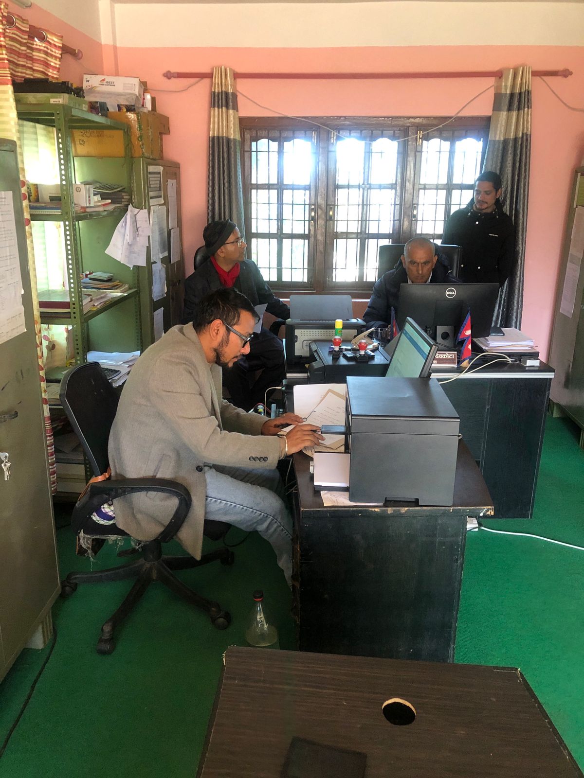 प्रशासनिक अनुगमन - कालिका गा.पा. वडा ४, धुसेनी