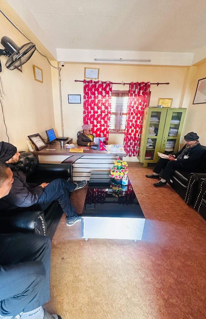 प्रशासनिक अनुगमन -उत्तरगया वडा नं २, डाडागाउ