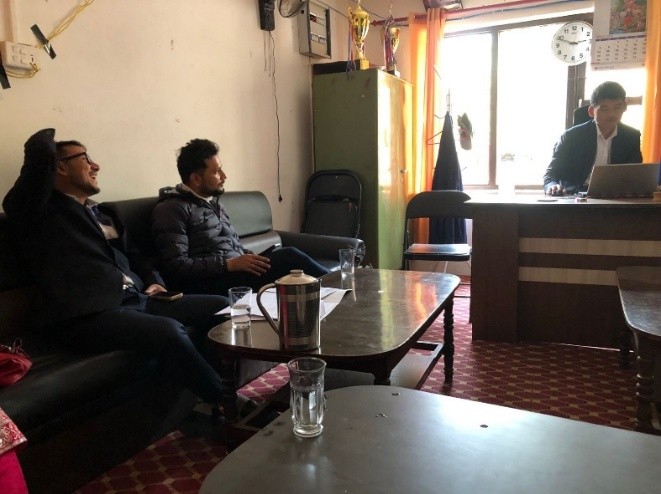 स्थानीय तहको असल अभ्यास आदान प्रदान कार्यक्रमको  अनुगमनमा लिइएका तस्बीरहरु प्रतिवेदन जेठ २०८
